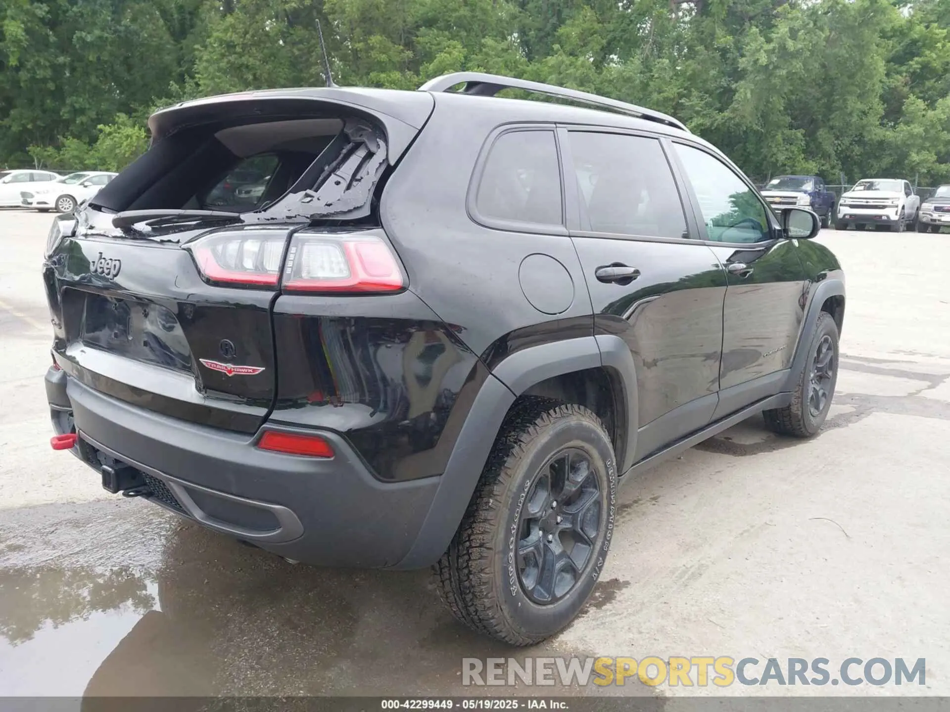 4 fotografías del automóvil dañado 1C4PJMBX3ND541301 JEEP CHEROKEE 2022