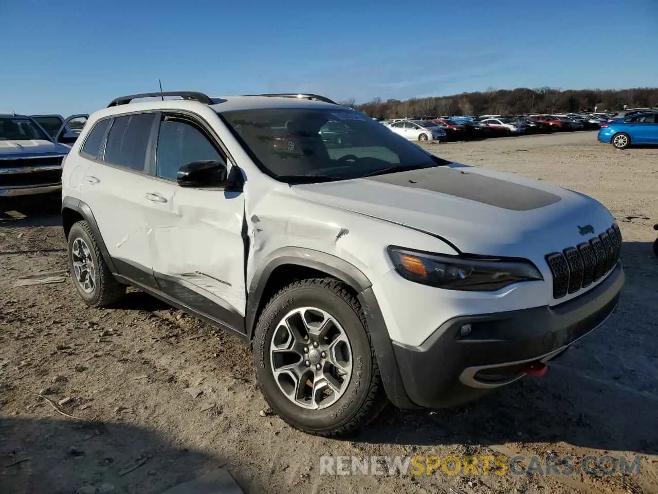 4 fotografías del automóvil dañado 1C4PJMBX5ND530736 JEEP CHEROKEE 2022