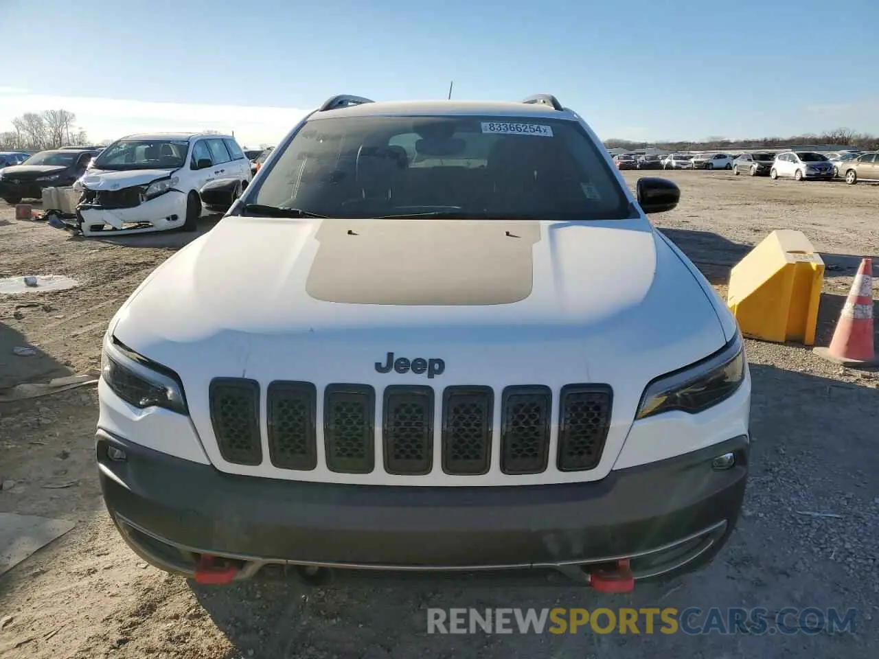5 fotografías del automóvil dañado 1C4PJMBX5ND530736 JEEP CHEROKEE 2022
