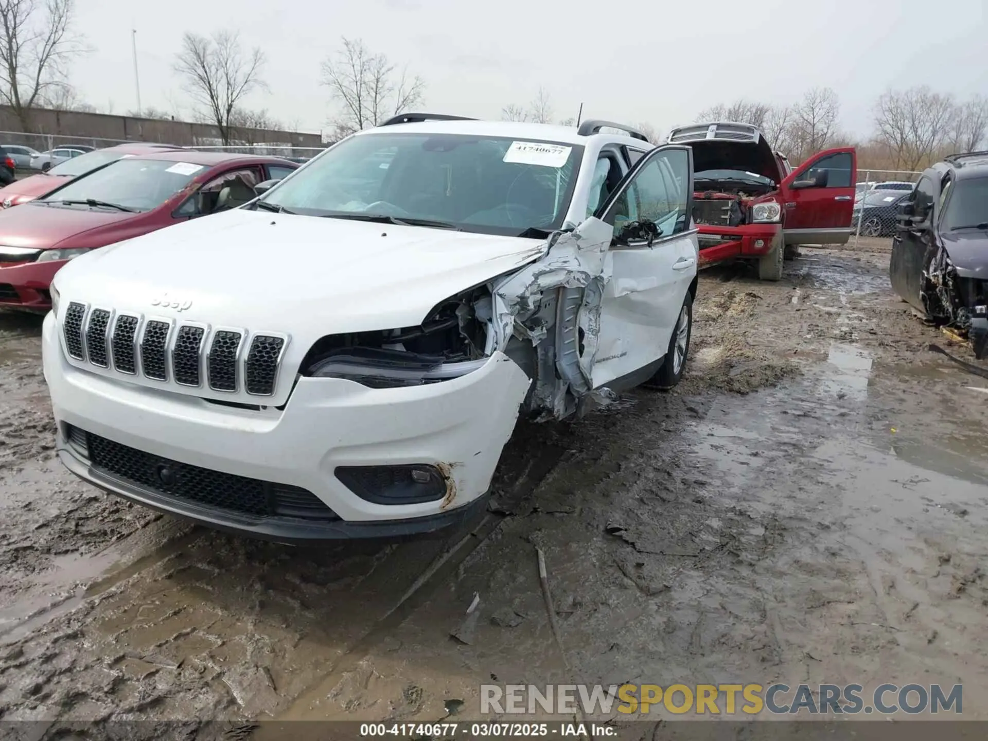 2 fotografías del automóvil dañado 1C4PJMMX9ND512088 JEEP CHEROKEE 2022