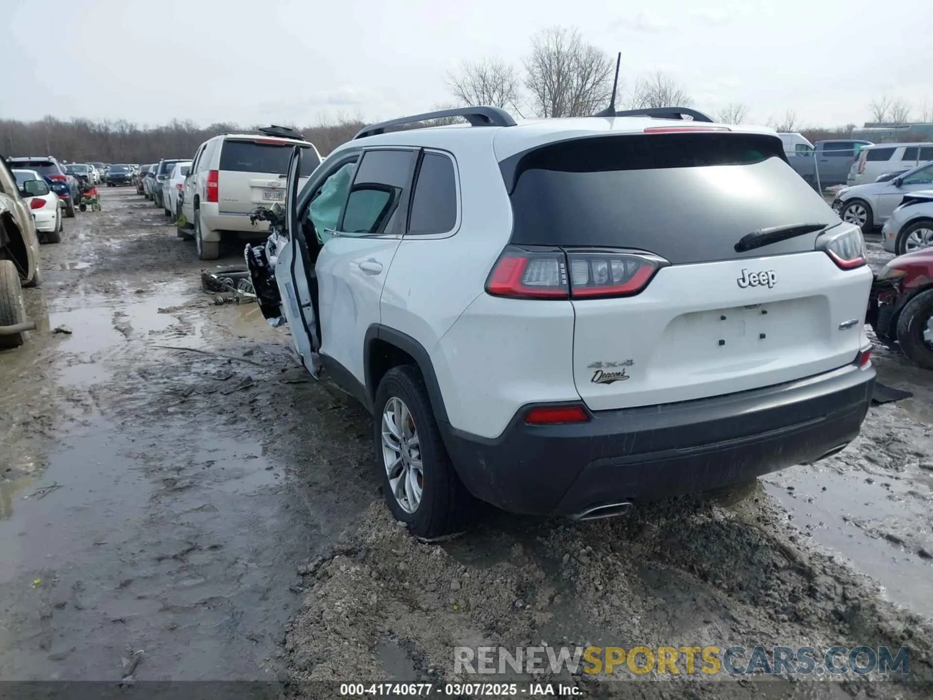 3 fotografías del automóvil dañado 1C4PJMMX9ND512088 JEEP CHEROKEE 2022
