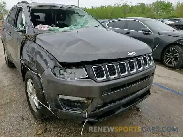 14 fotografías del automóvil dañado 3C4NJCAB1KT847992 JEEP COMPASS 2019