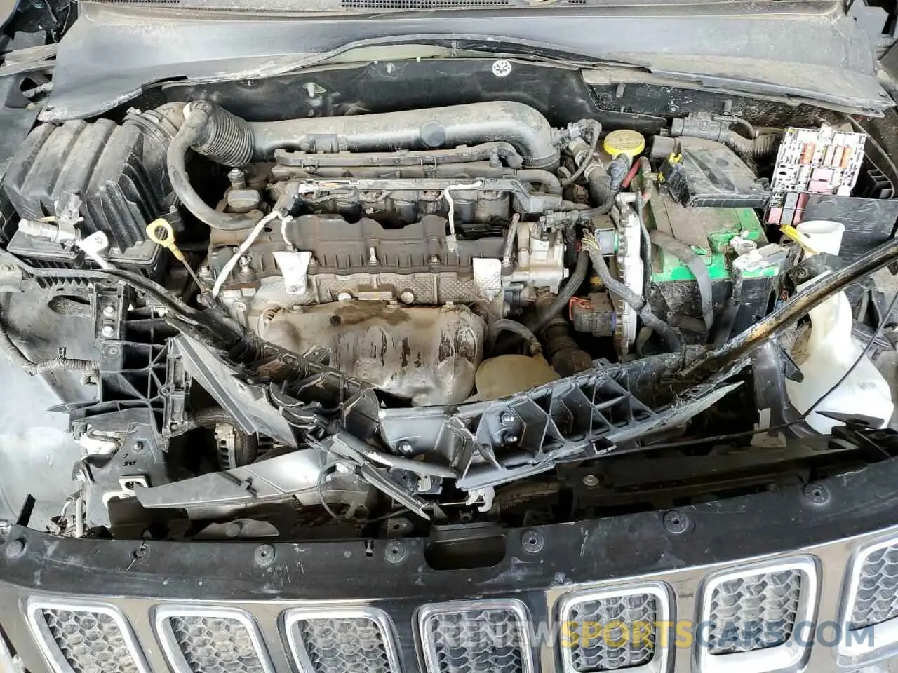 12 fotografías del automóvil dañado 3C4NJCAB8KT622274 JEEP COMPASS 2019
