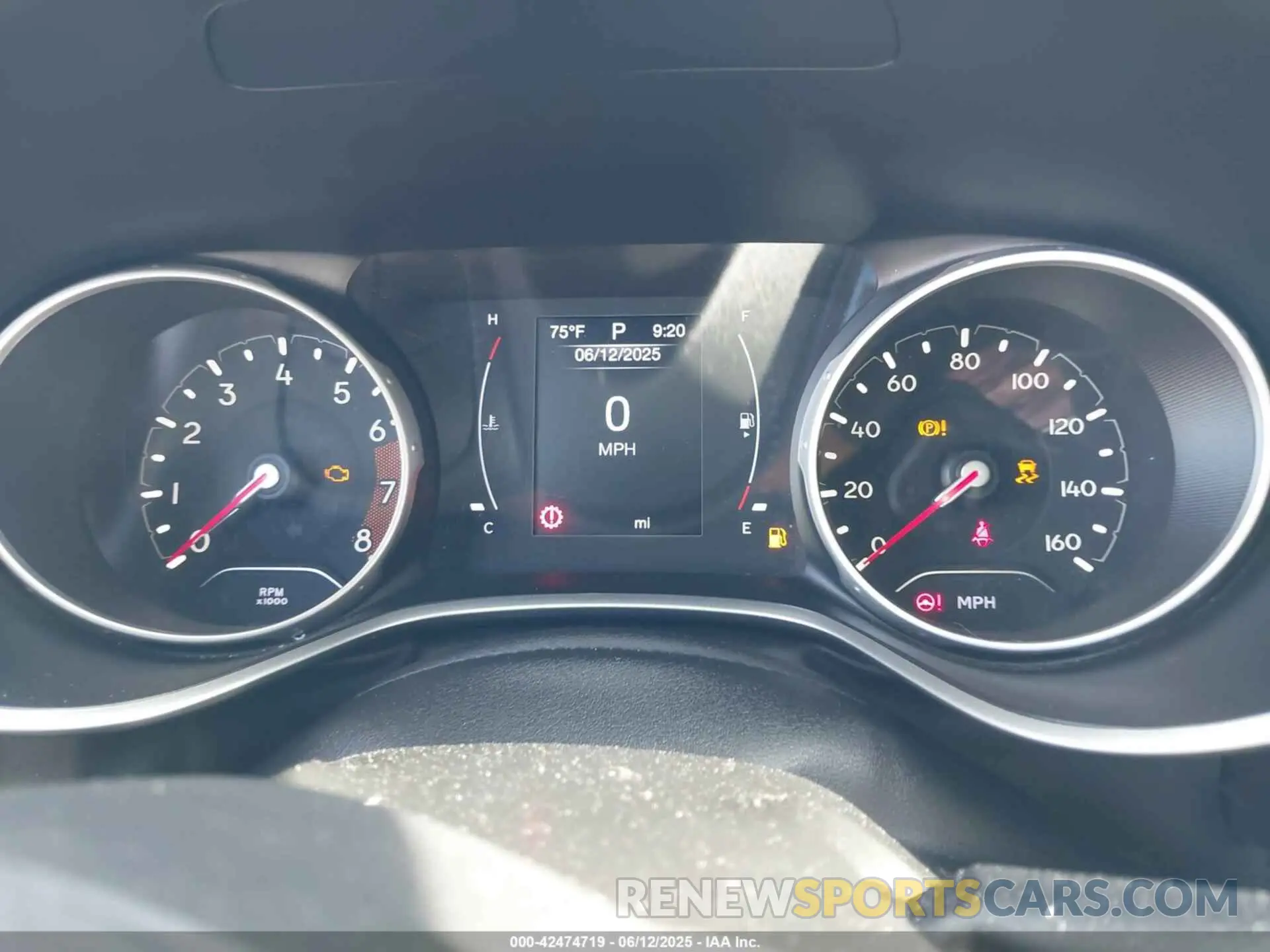 7 fotografías del automóvil dañado 3C4NJCAB8KT652360 JEEP COMPASS 2019