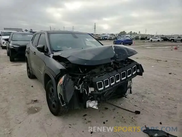 11 fotografías del automóvil dañado 3C4NJCABXKT622258 JEEP COMPASS 2019