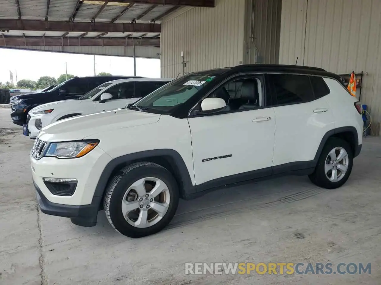 1 fotografías del automóvil dañado 3C4NJCBB0KT637477 JEEP COMPASS 2019