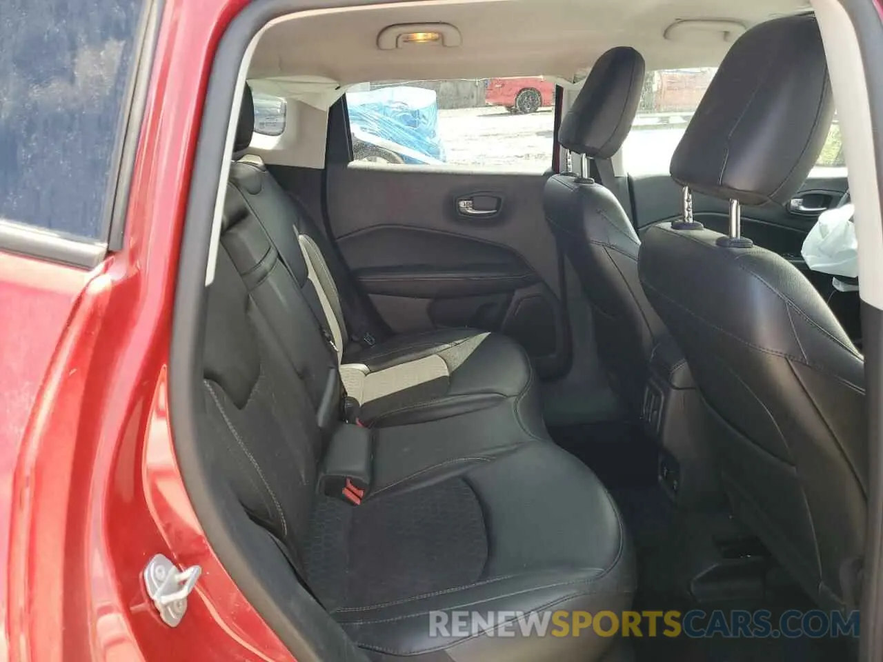 10 fotografías del automóvil dañado 3C4NJCBB0KT646602 JEEP COMPASS 2019