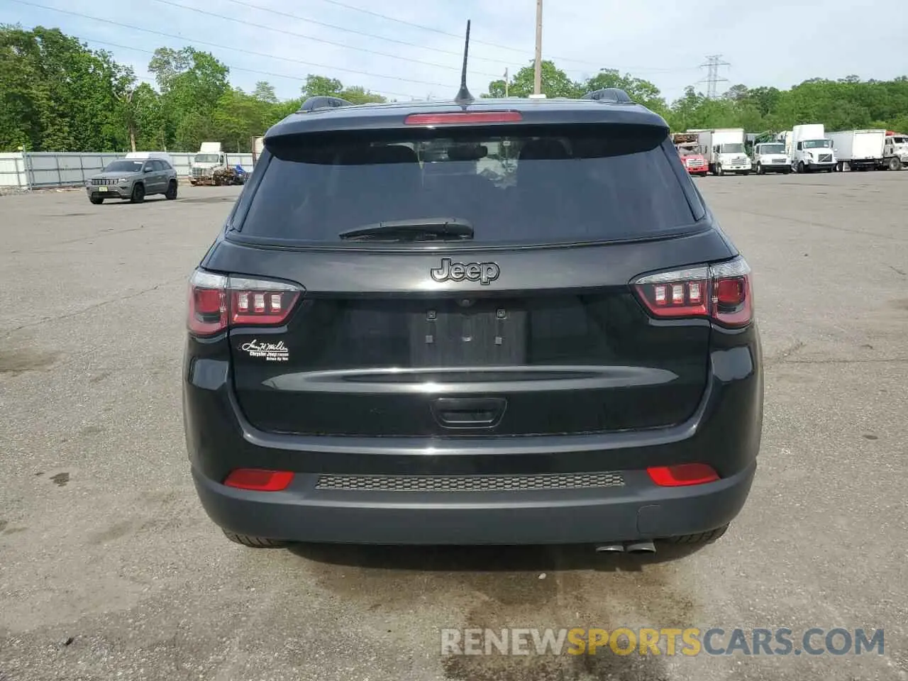 6 fotografías del automóvil dañado 3C4NJCBB0KT699476 JEEP COMPASS 2019