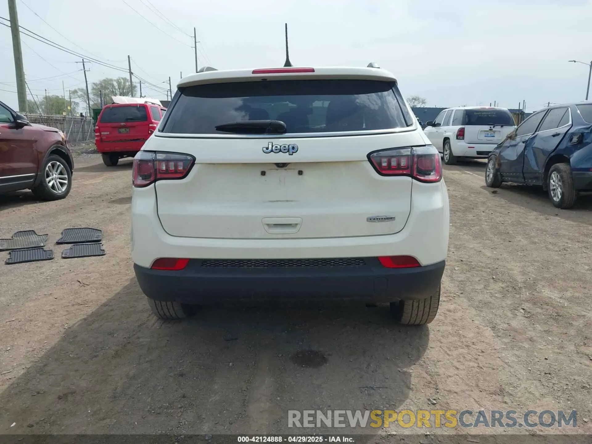 16 fotografías del automóvil dañado 3C4NJCBB1KT646706 JEEP COMPASS 2019