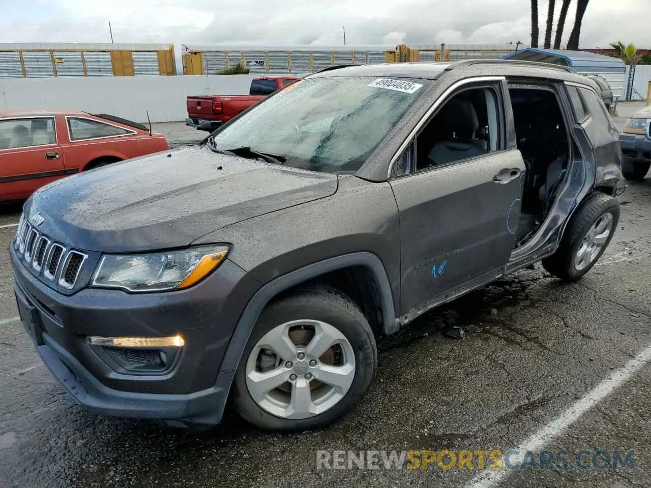 1 fotografías del automóvil dañado 3C4NJCBB3KT788913 JEEP COMPASS 2019
