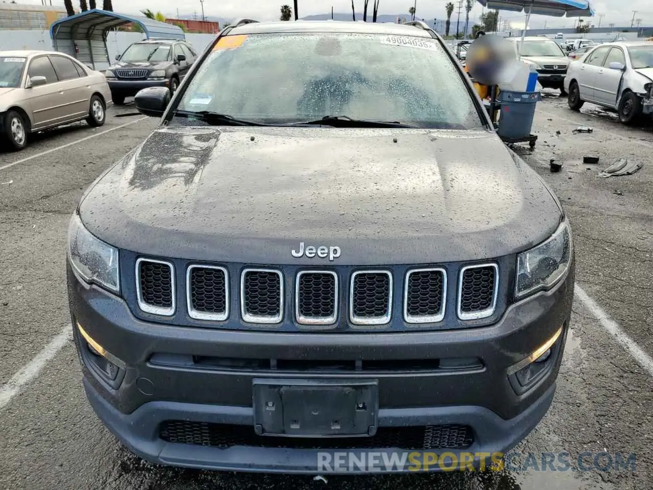 5 fotografías del automóvil dañado 3C4NJCBB3KT788913 JEEP COMPASS 2019