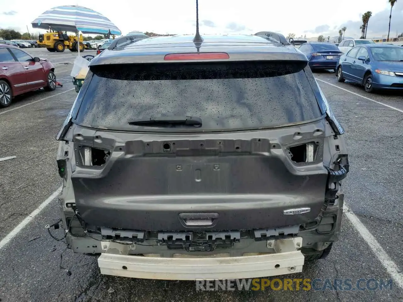6 fotografías del automóvil dañado 3C4NJCBB3KT788913 JEEP COMPASS 2019