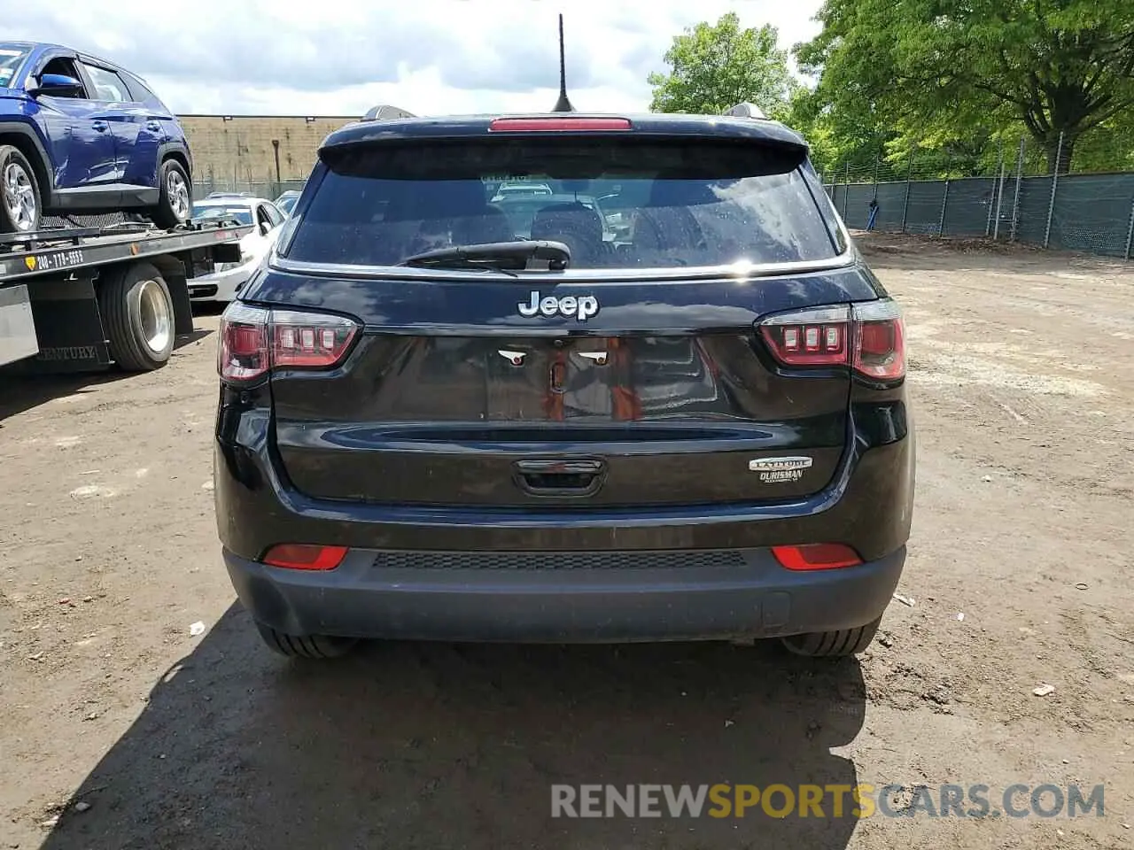 6 fotografías del automóvil dañado 3C4NJCBB4KT832286 JEEP COMPASS 2019