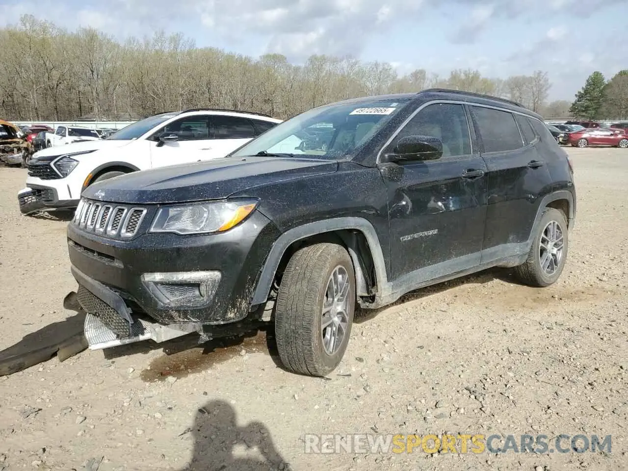 1 fotografías del automóvil dañado 3C4NJCBB5KT652654 JEEP COMPASS 2019