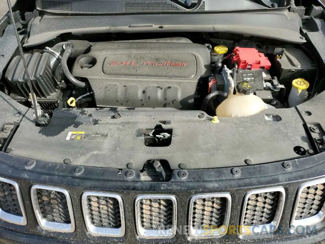 12 fotografías del automóvil dañado 3C4NJCBB5KT652654 JEEP COMPASS 2019