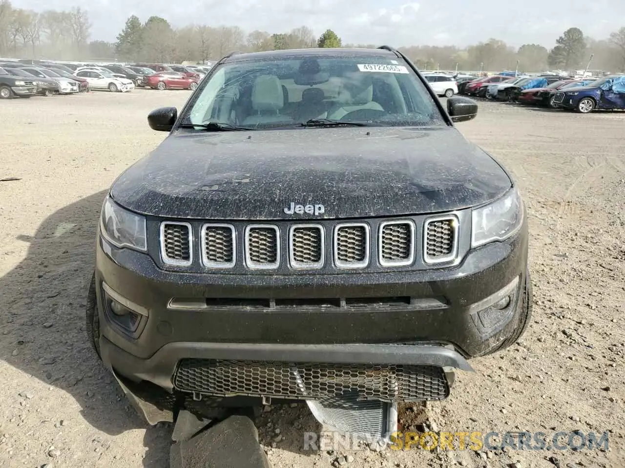 5 fotografías del automóvil dañado 3C4NJCBB5KT652654 JEEP COMPASS 2019