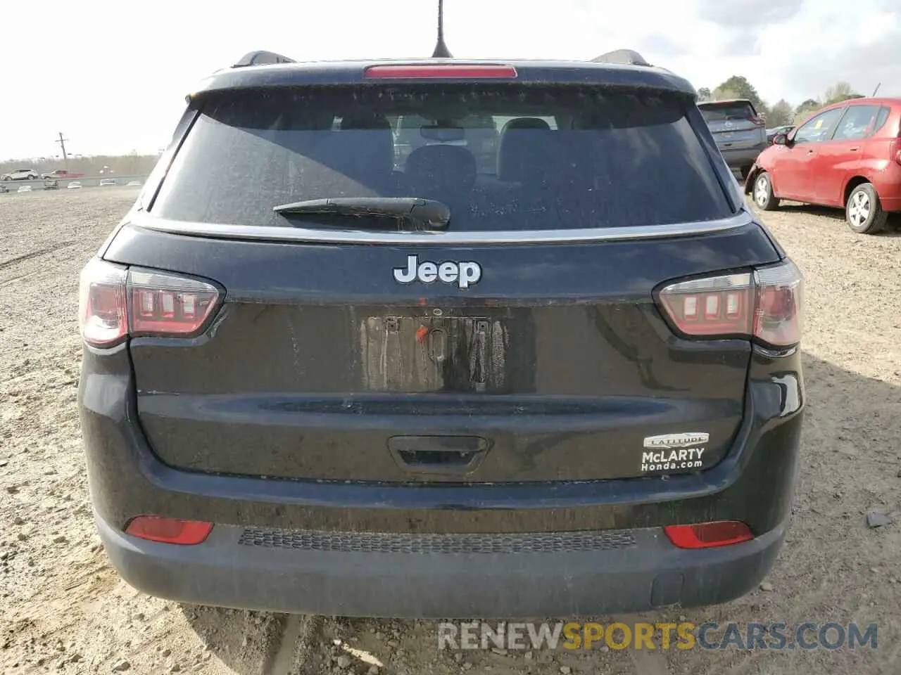 6 fotografías del automóvil dañado 3C4NJCBB5KT652654 JEEP COMPASS 2019