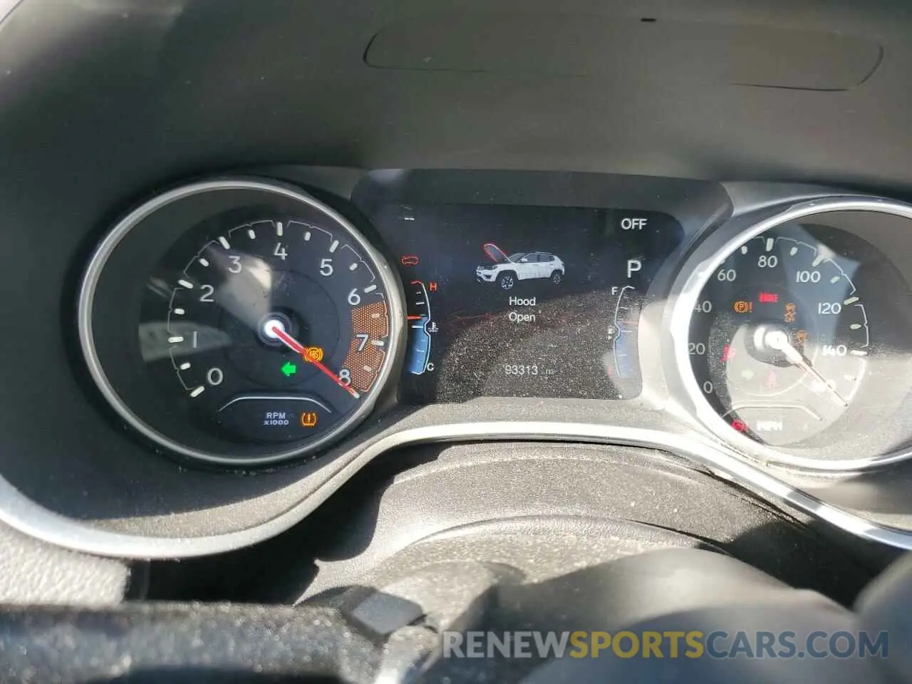 9 fotografías del automóvil dañado 3C4NJCBB5KT692720 JEEP COMPASS 2019