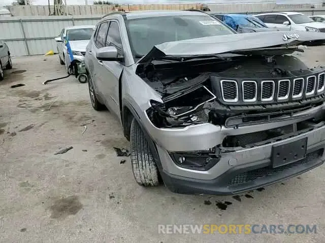 14 fotografías del automóvil dañado 3C4NJCBB5KT833253 JEEP COMPASS 2019