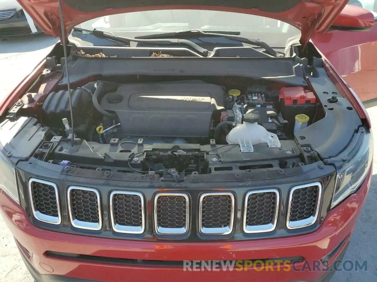 12 fotografías del automóvil dañado 3C4NJCBB6KT637161 JEEP COMPASS 2019