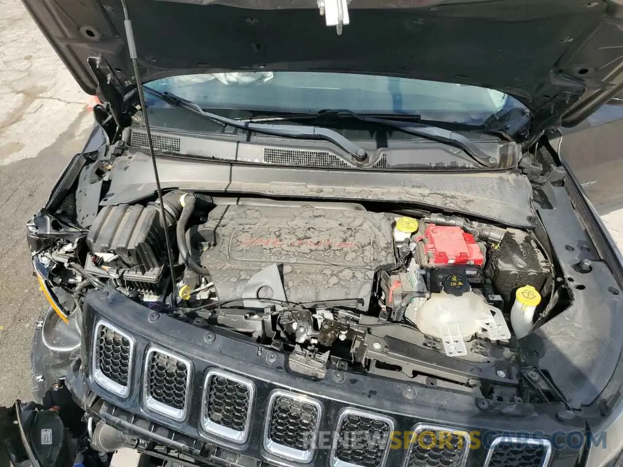 12 fotografías del automóvil dañado 3C4NJCBB6KT699854 JEEP COMPASS 2019