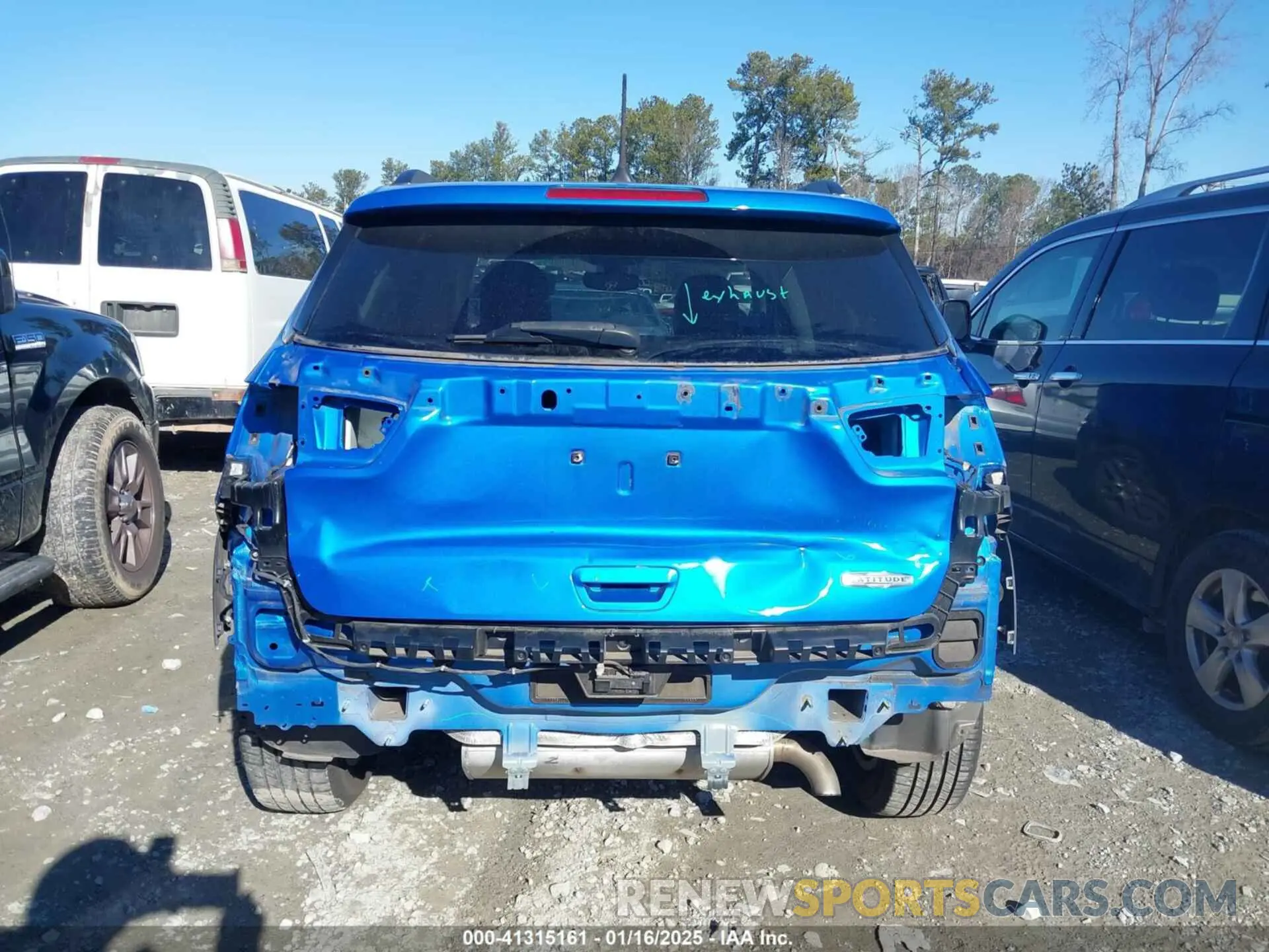 16 fotografías del automóvil dañado 3C4NJCBB6KT802481 JEEP COMPASS 2019