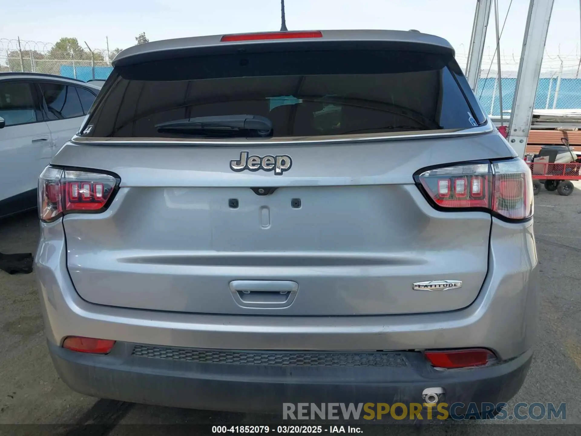 16 fotografías del automóvil dañado 3C4NJCBB7KT833187 JEEP COMPASS 2019