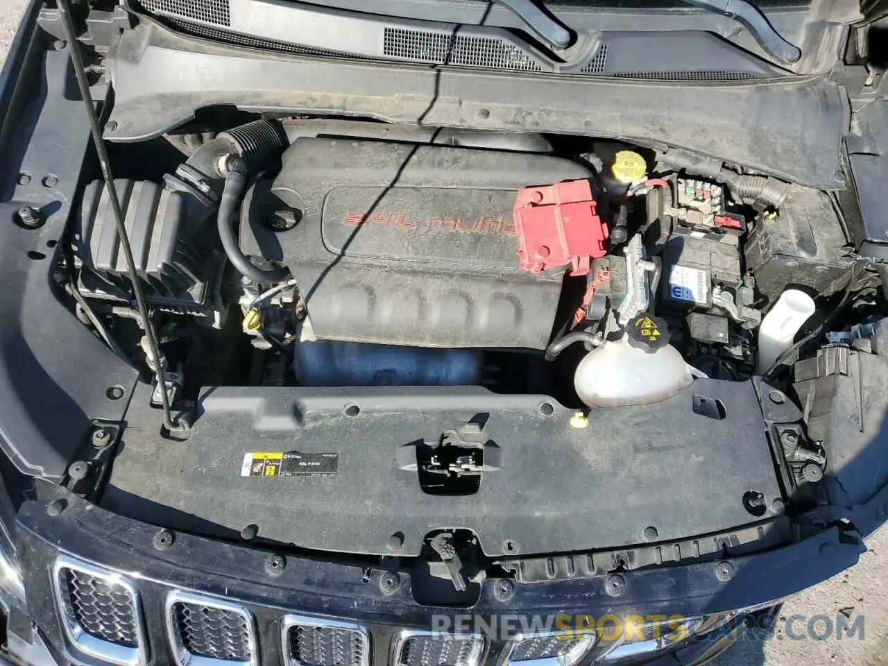 12 fotografías del automóvil dañado 3C4NJCBB9KT614537 JEEP COMPASS 2019