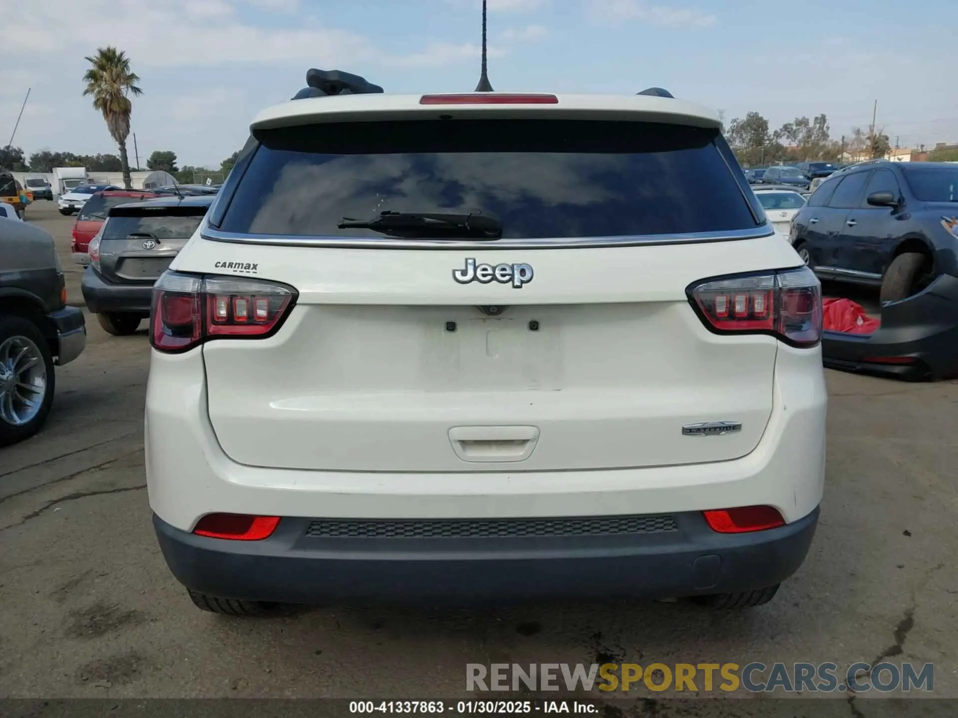 16 fotografías del automóvil dañado 3C4NJCBB9KT652558 JEEP COMPASS 2019