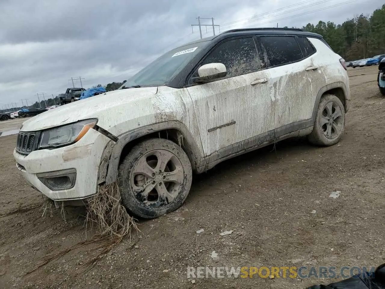 1 fotografías del automóvil dañado 3C4NJCBB9KT664922 JEEP COMPASS 2019