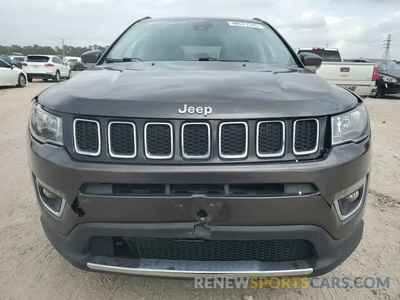 5 fotografías del automóvil dañado 3C4NJCCB1KT613476 JEEP COMPASS 2019