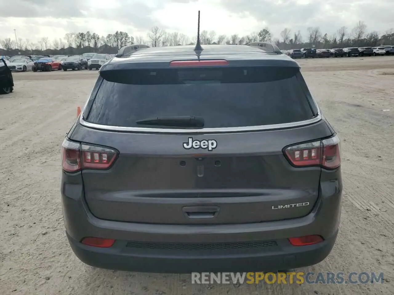 6 fotografías del automóvil dañado 3C4NJCCB1KT613476 JEEP COMPASS 2019