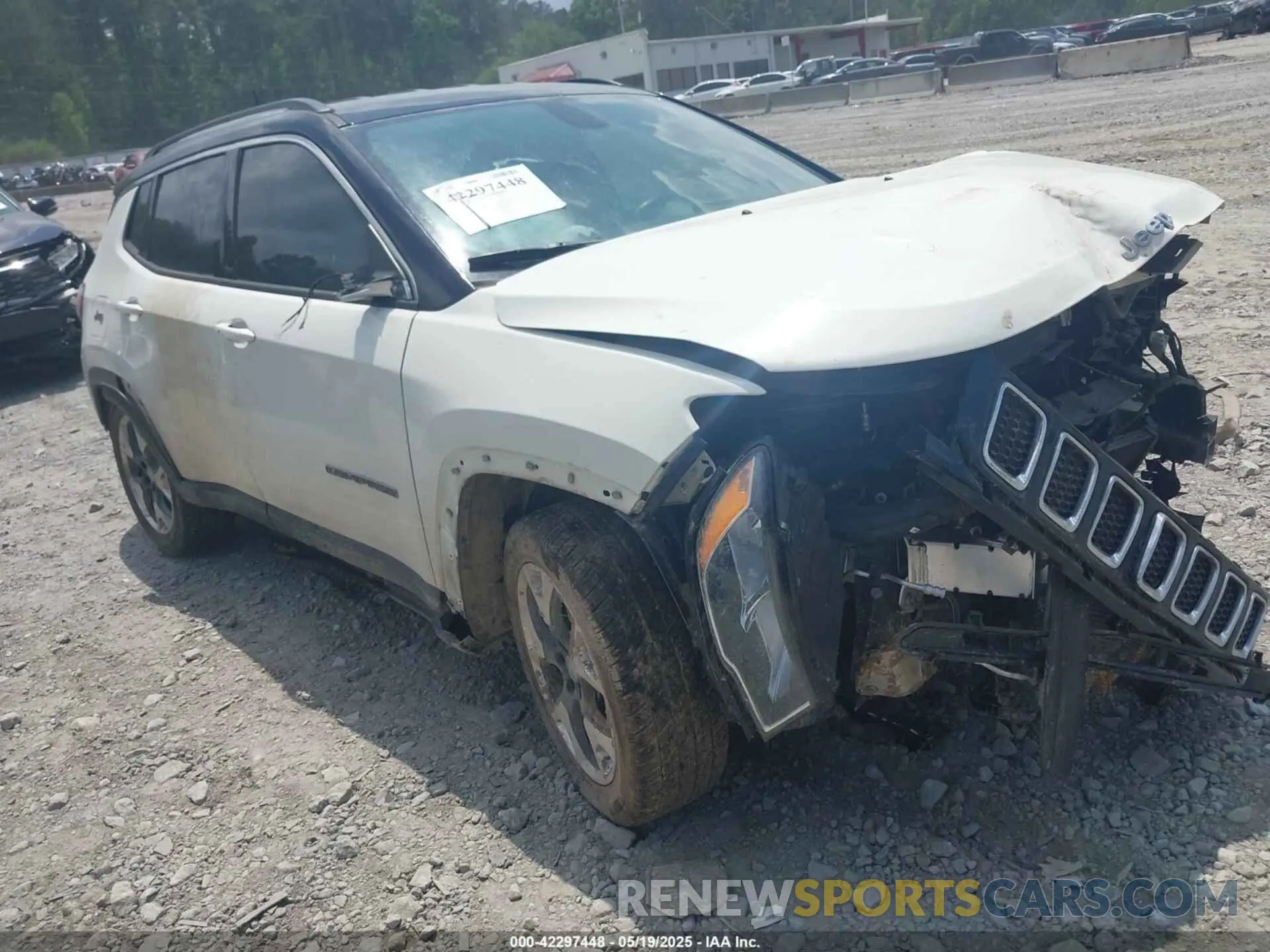1 fotografías del automóvil dañado 3C4NJCCB1KT711312 JEEP COMPASS 2019