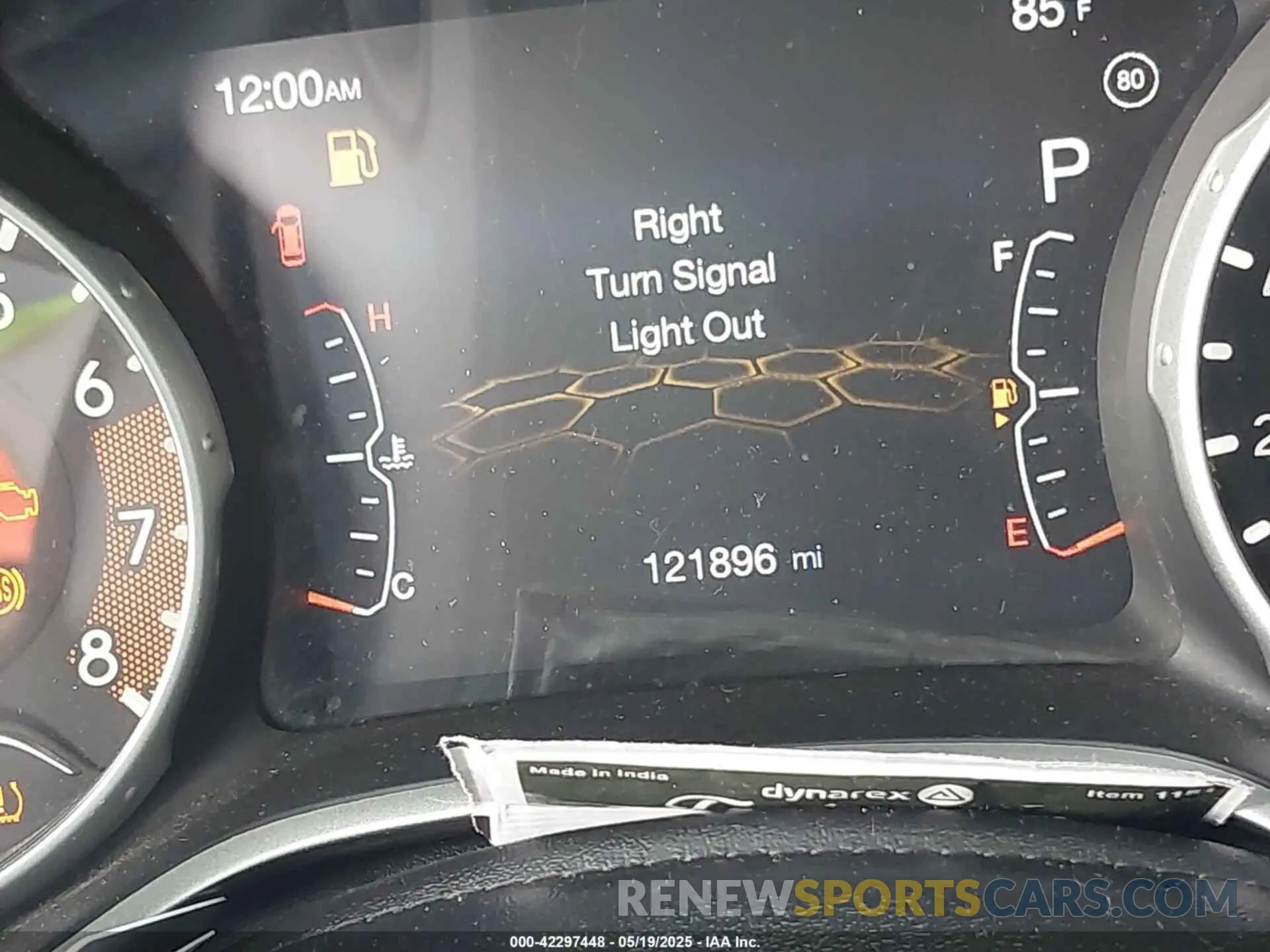 15 fotografías del automóvil dañado 3C4NJCCB1KT711312 JEEP COMPASS 2019
