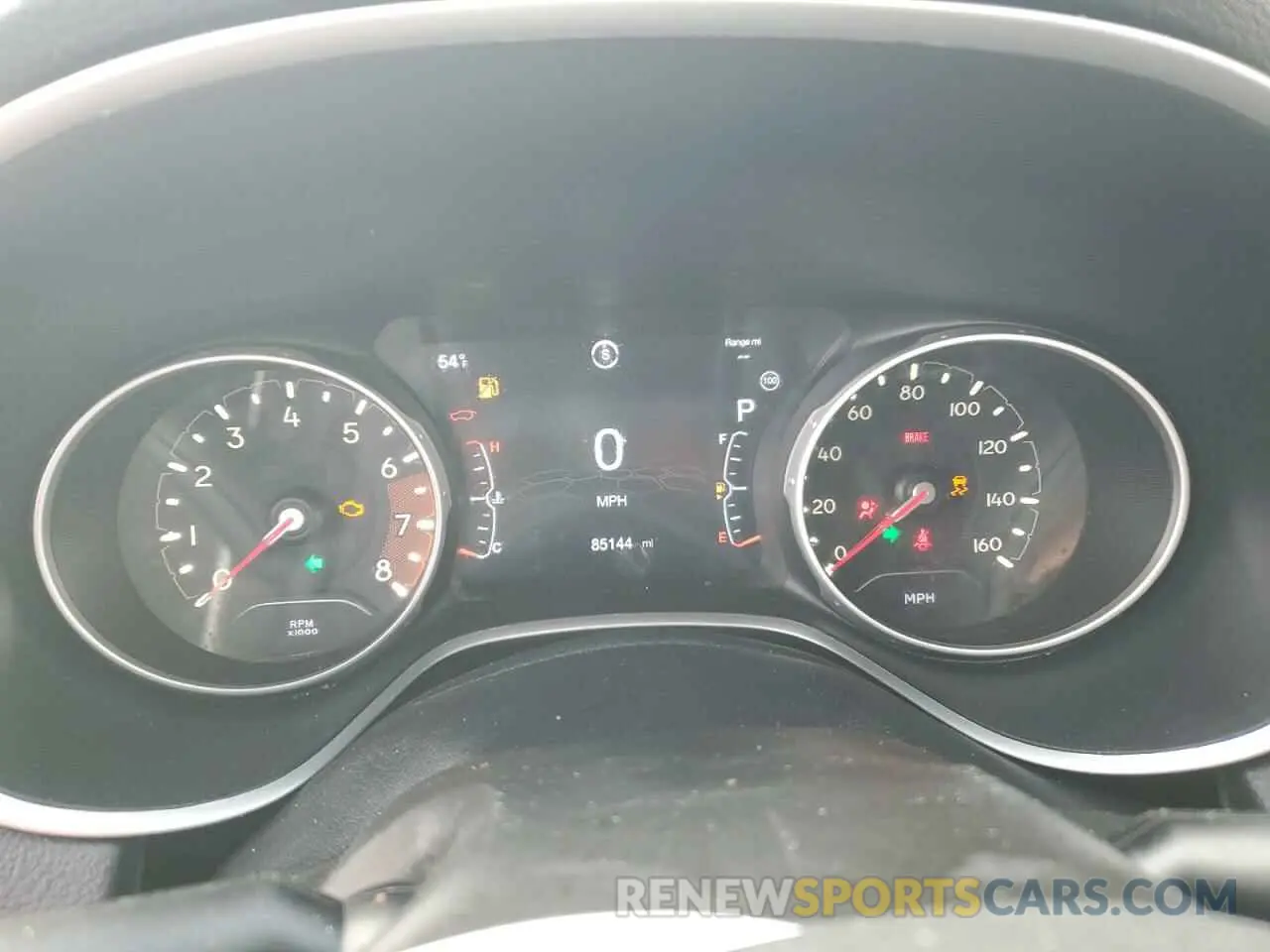 9 fotografías del automóvil dañado 3C4NJCCB1KT814763 JEEP COMPASS 2019