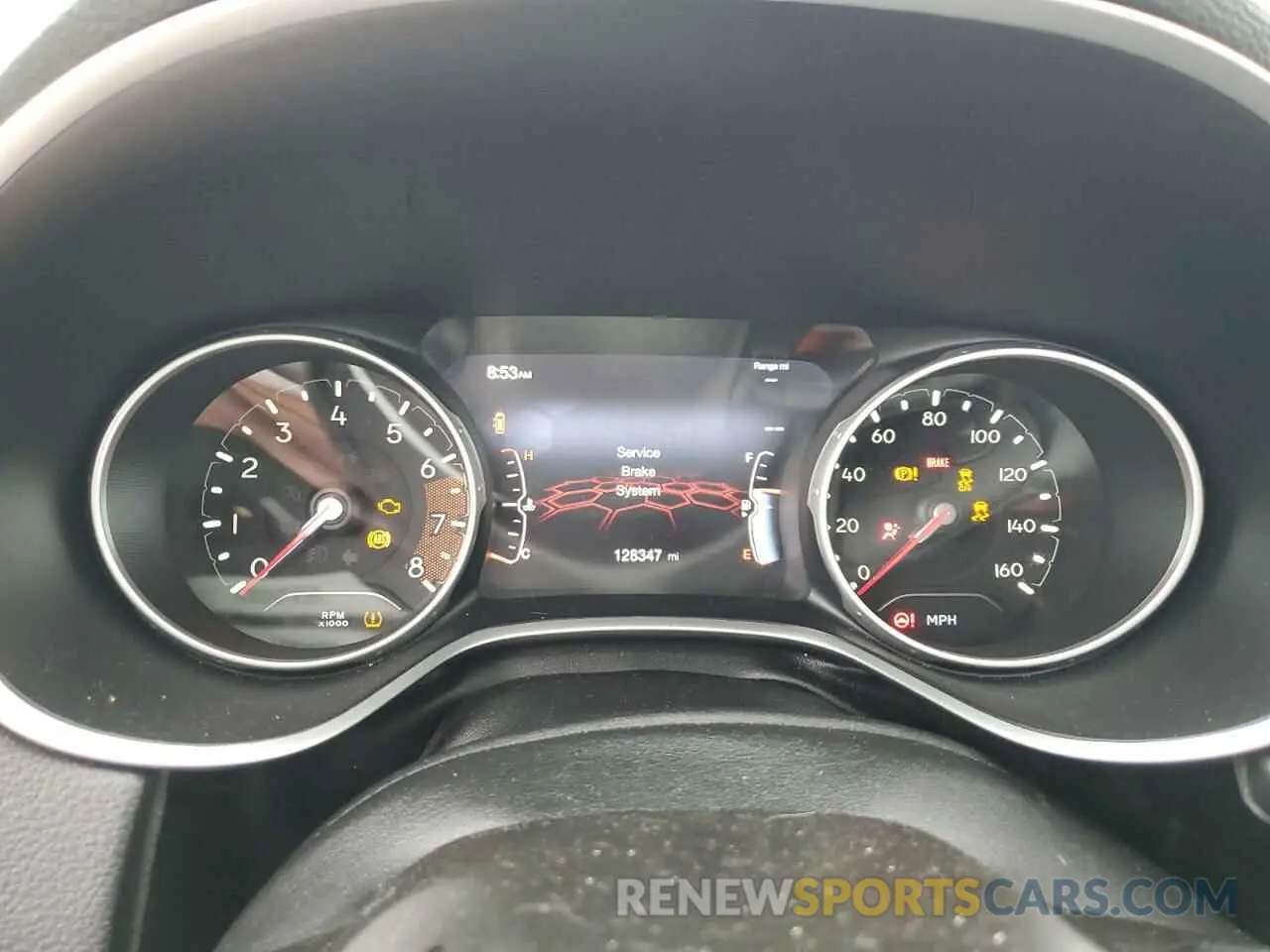 9 fotografías del automóvil dañado 3C4NJCCB4KT662445 JEEP COMPASS 2019