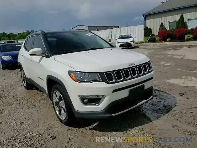 14 fotografías del automóvil dañado 3C4NJCCB4KT725818 JEEP COMPASS 2019