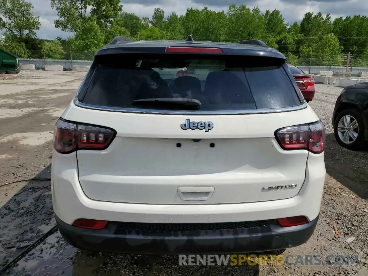 6 fotografías del automóvil dañado 3C4NJCCB4KT725818 JEEP COMPASS 2019