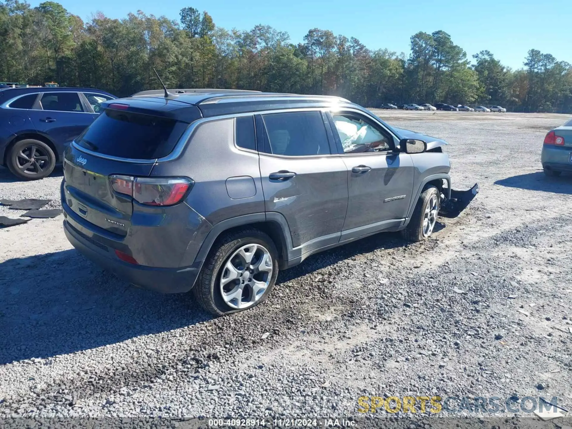 4 fotografías del automóvil dañado 3C4NJCCB6KT782148 JEEP COMPASS 2019