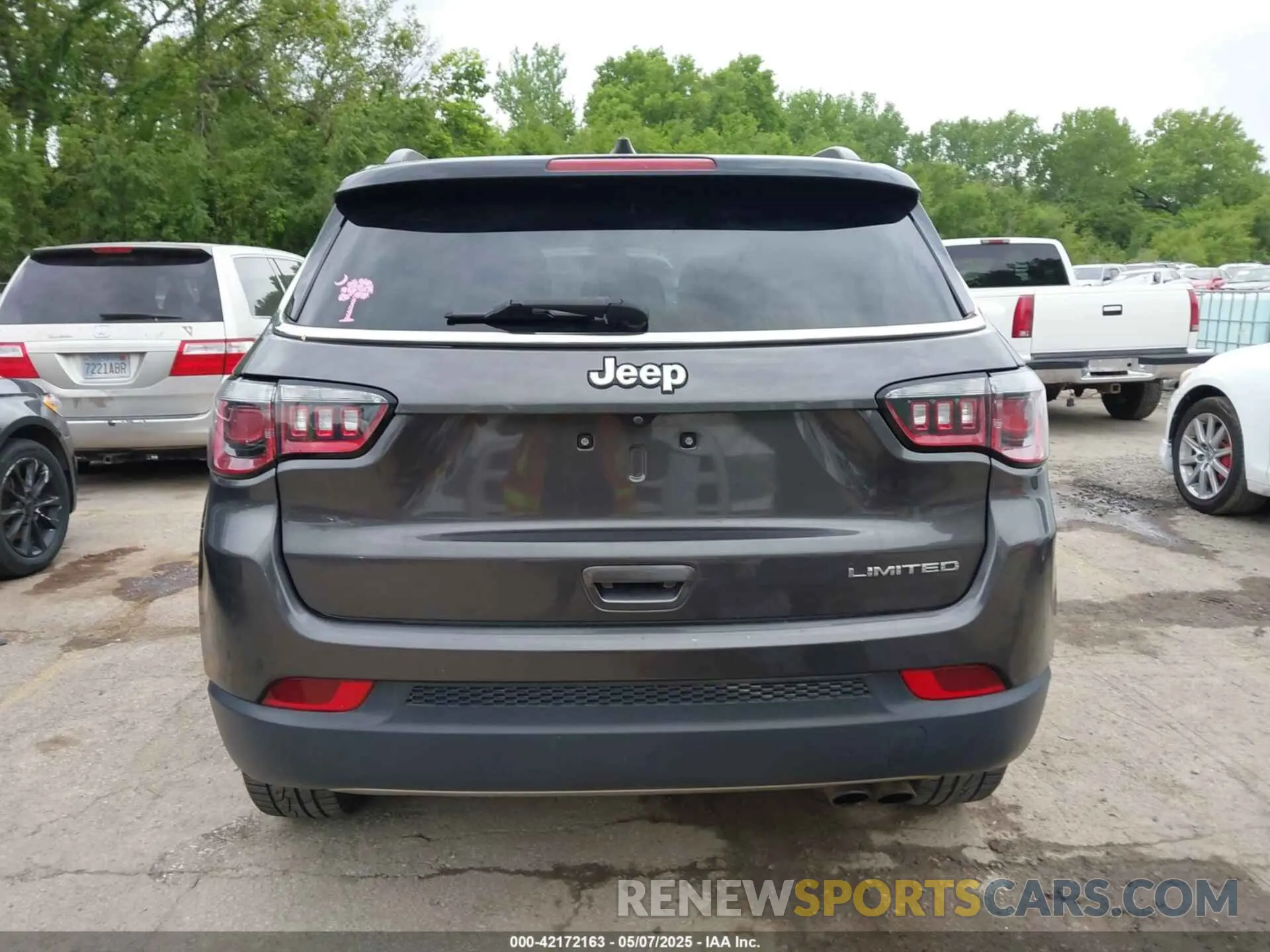 17 fotografías del automóvil dañado 3C4NJCCB7KT777783 JEEP COMPASS 2019