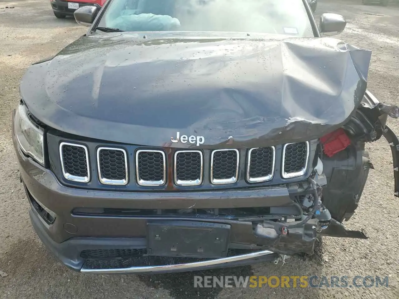 12 fotografías del automóvil dañado 3C4NJCCB8KT664554 JEEP COMPASS 2019