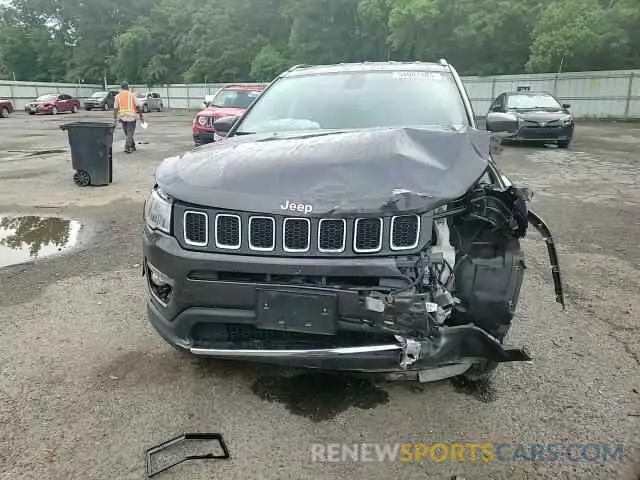 15 fotografías del automóvil dañado 3C4NJCCB8KT664554 JEEP COMPASS 2019