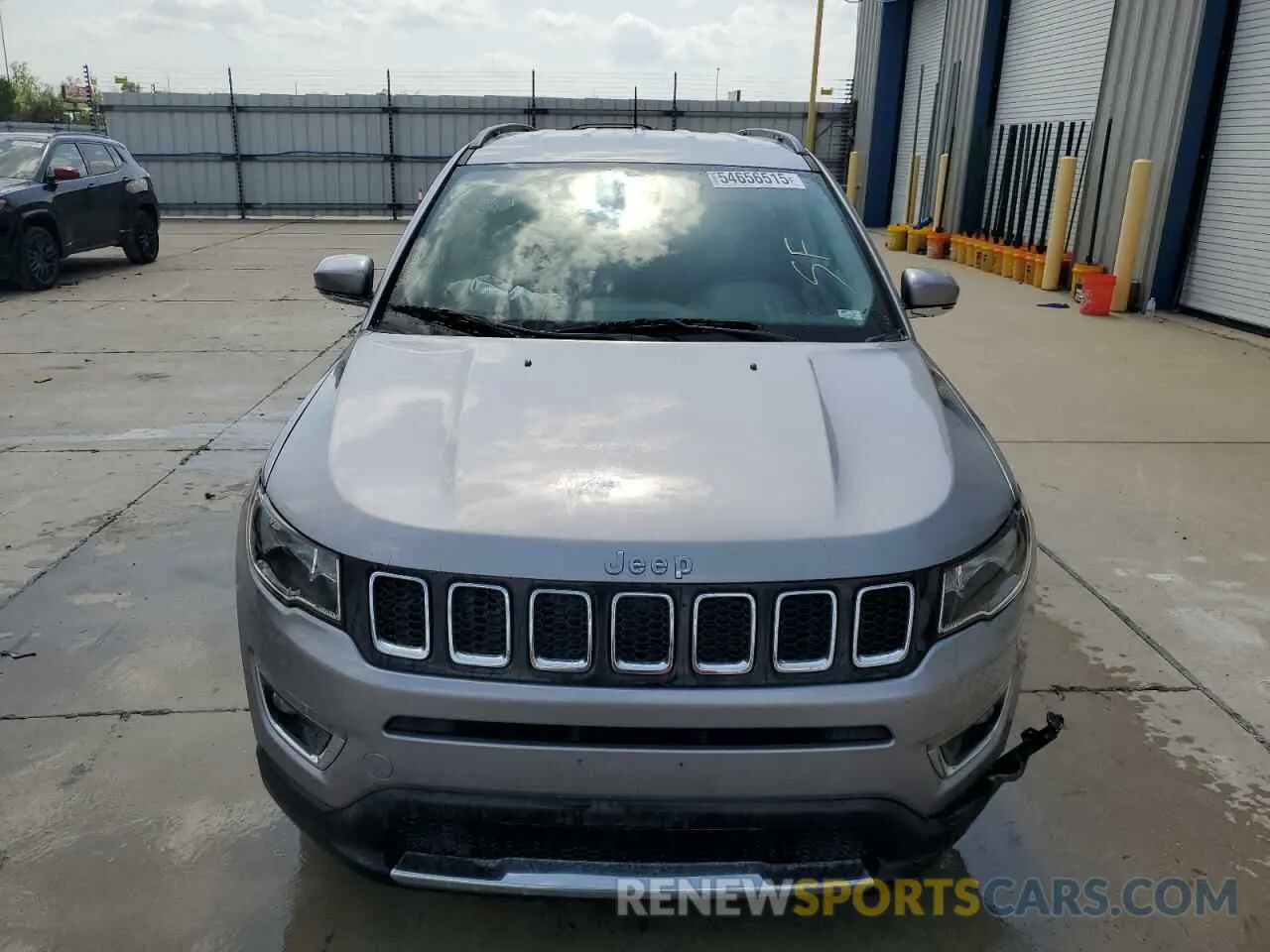 5 fotografías del automóvil dañado 3C4NJCCB8KT675599 JEEP COMPASS 2019