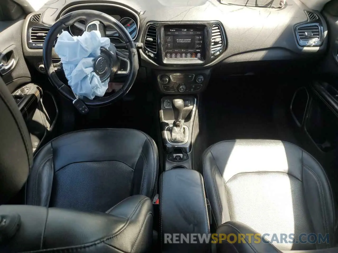 8 fotografías del automóvil dañado 3C4NJCCB8KT675599 JEEP COMPASS 2019