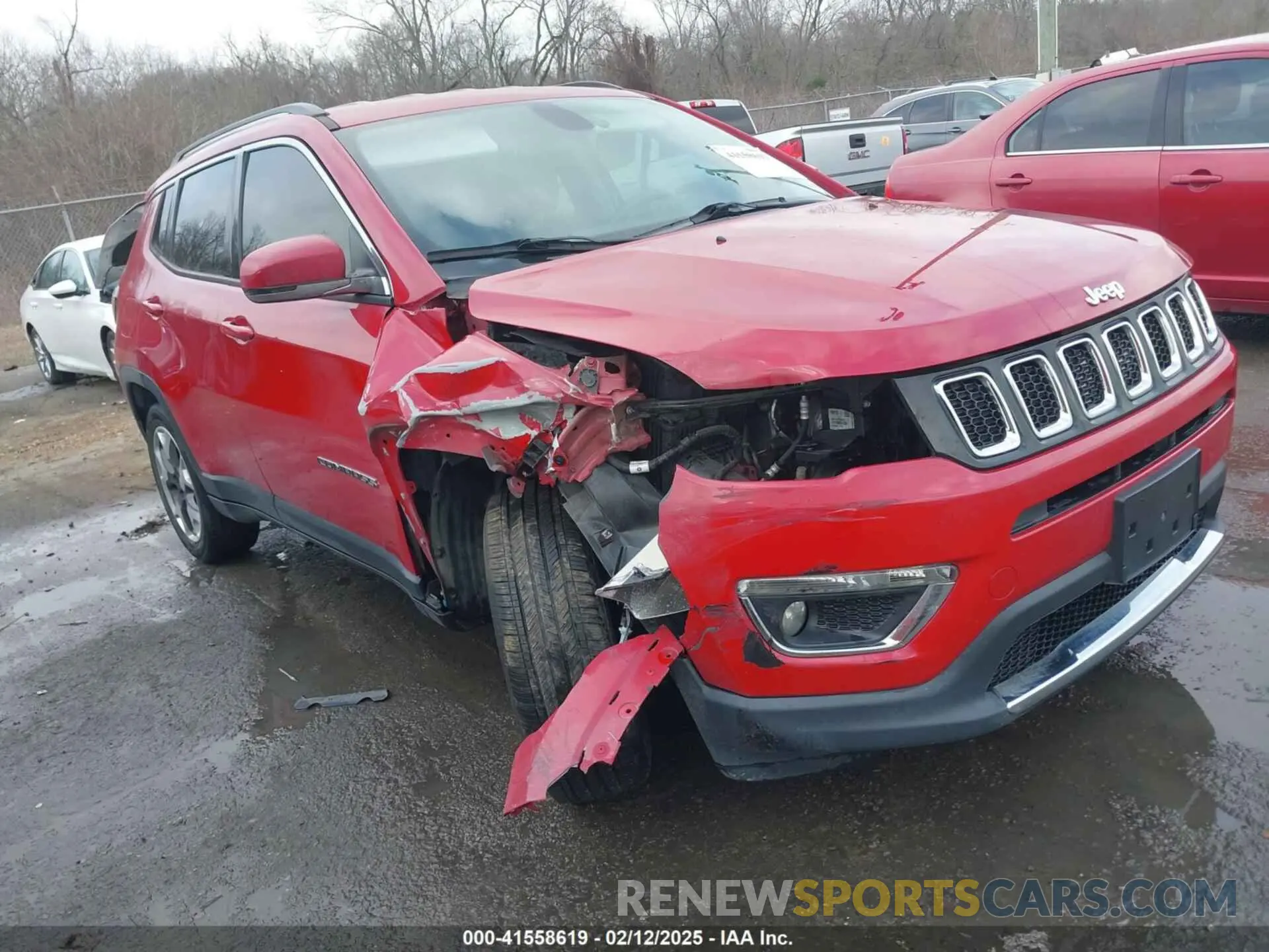 1 fotografías del automóvil dañado 3C4NJCCB9KT793600 JEEP COMPASS 2019