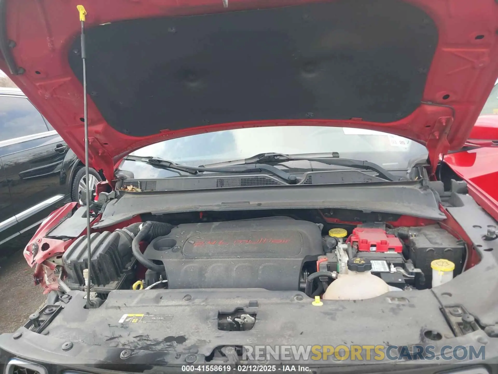 10 fotografías del automóvil dañado 3C4NJCCB9KT793600 JEEP COMPASS 2019