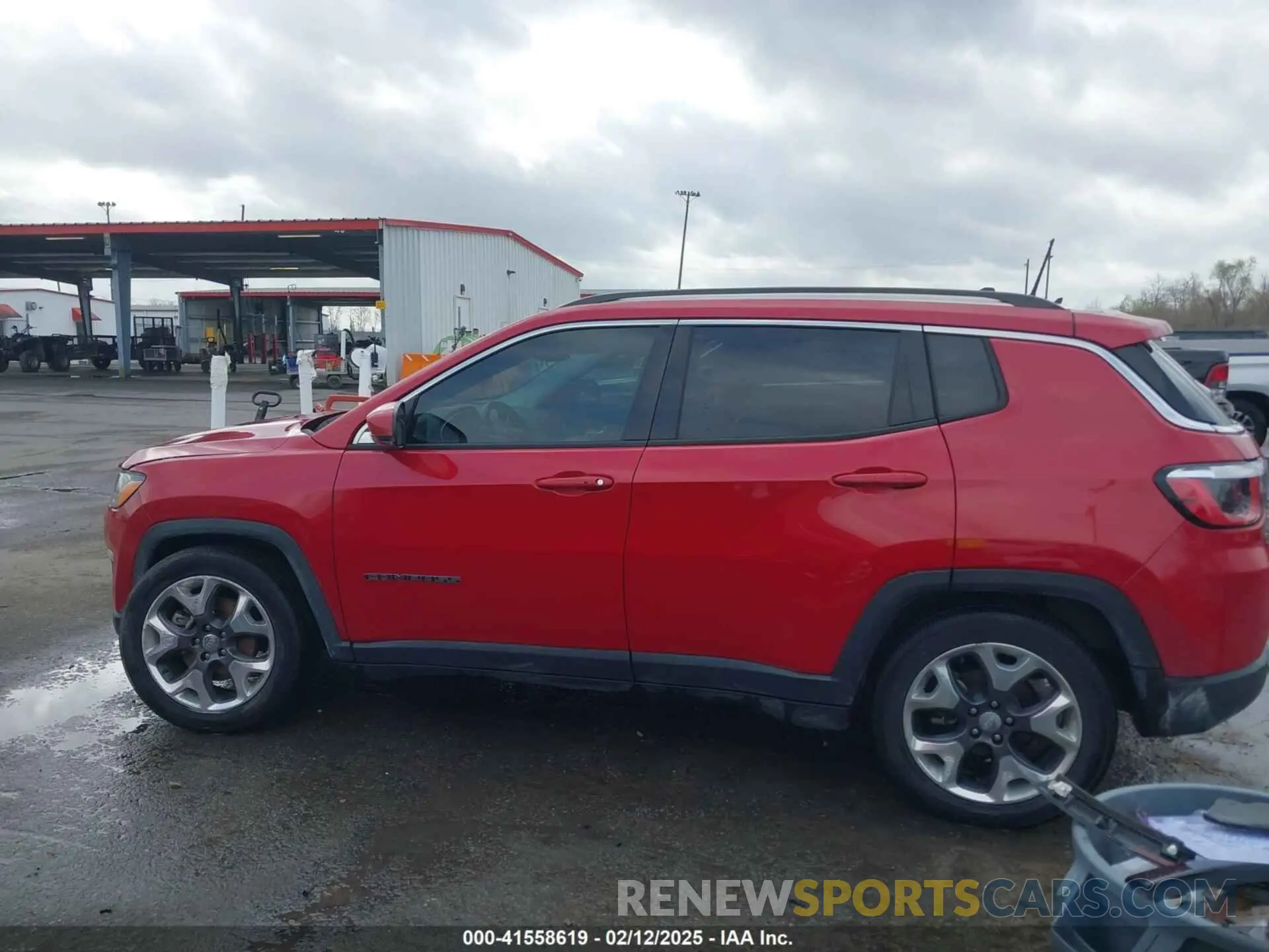 14 fotografías del automóvil dañado 3C4NJCCB9KT793600 JEEP COMPASS 2019