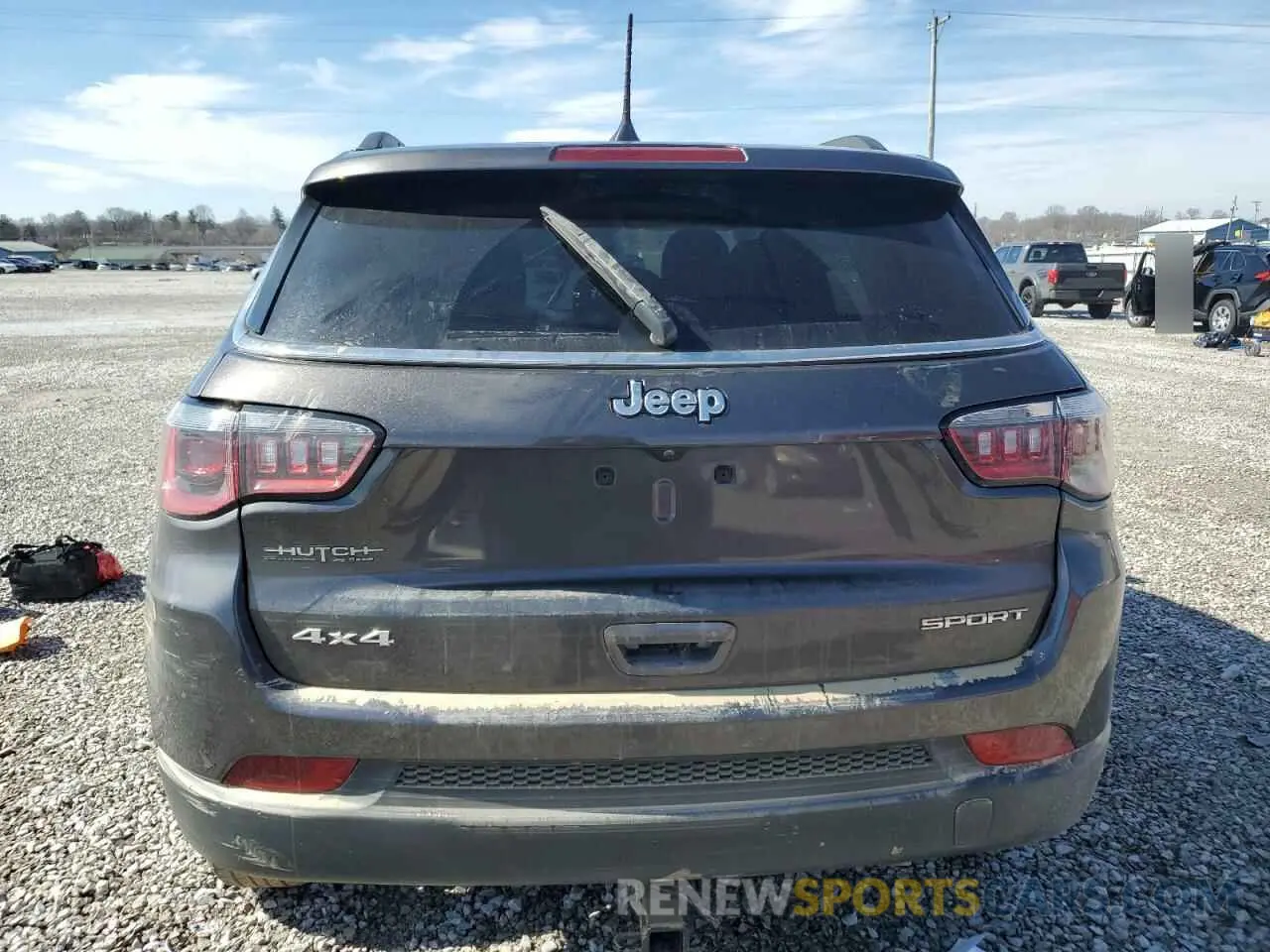 6 fotografías del automóvil dañado 3C4NJDAB2KT734946 JEEP COMPASS 2019