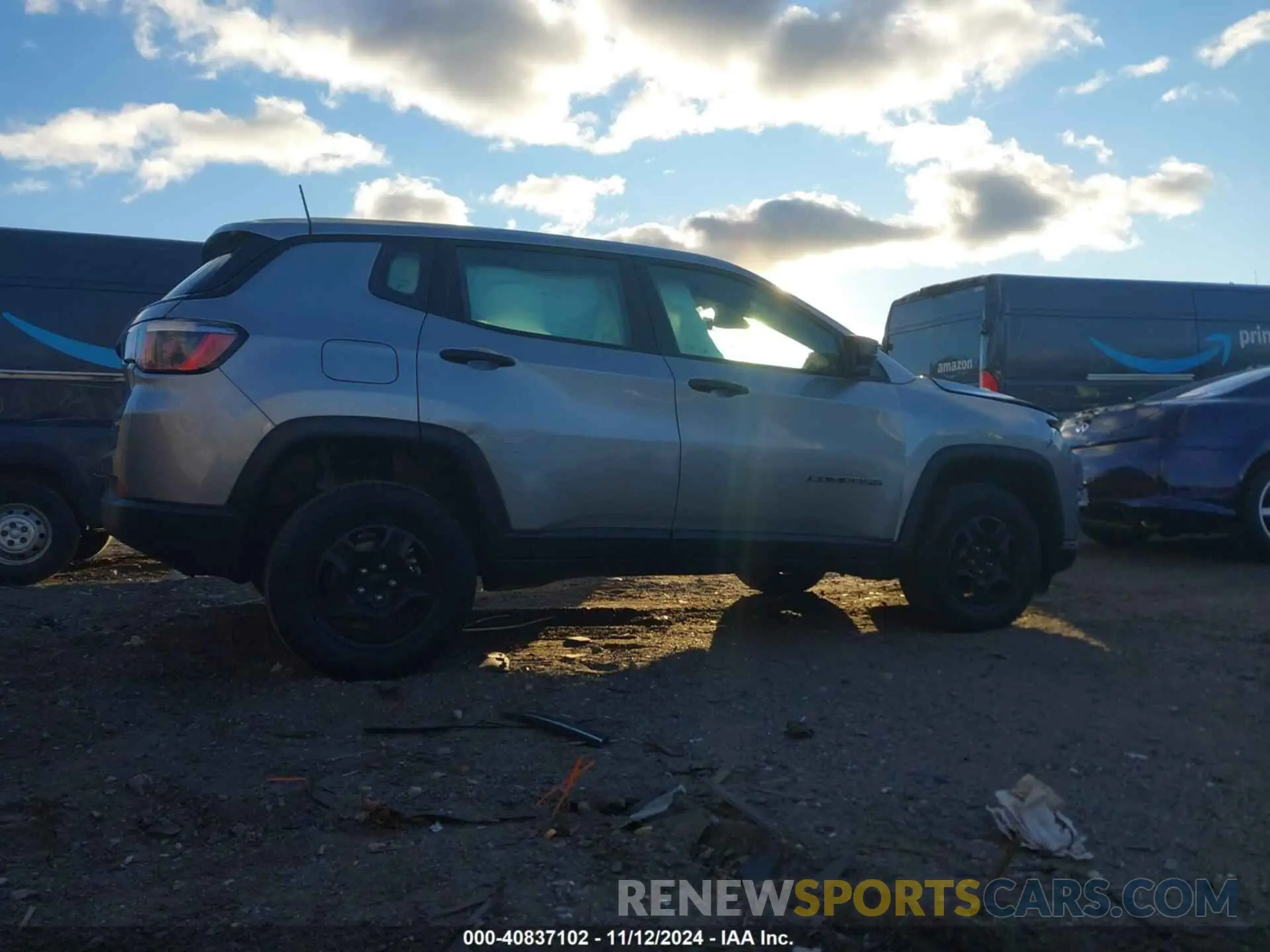 13 fotografías del automóvil dañado 3C4NJDAB3KT771519 JEEP COMPASS 2019
