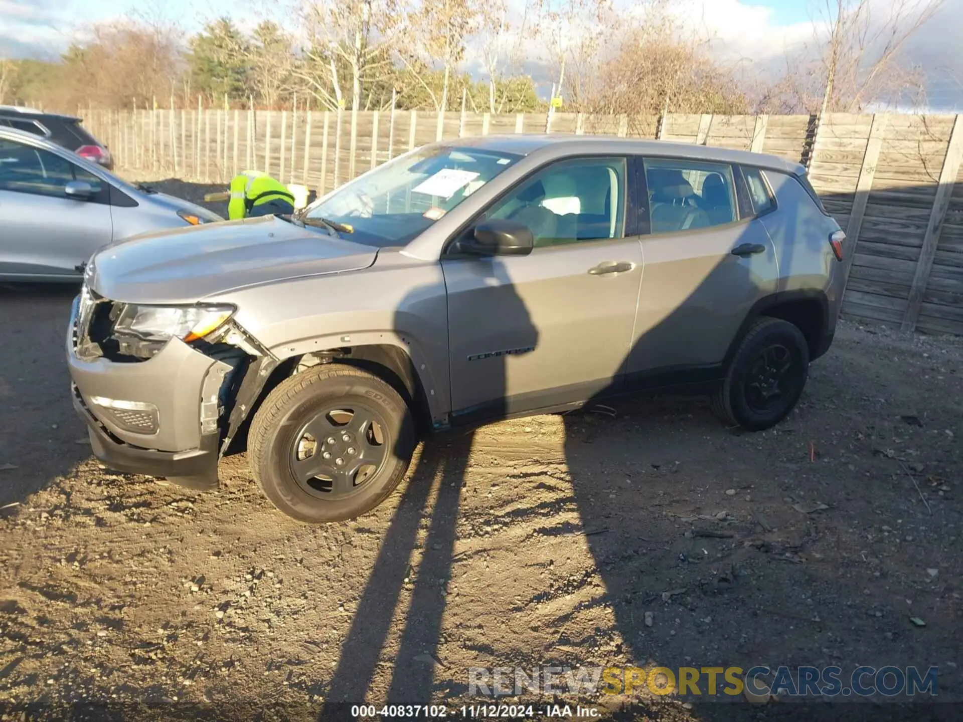 14 fotografías del automóvil dañado 3C4NJDAB3KT771519 JEEP COMPASS 2019